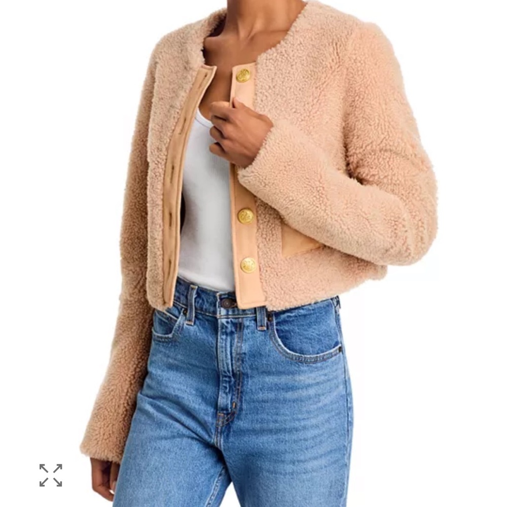 Brand new never worn (but without tagsLoveShackFancy Lully Sherpa Jacket